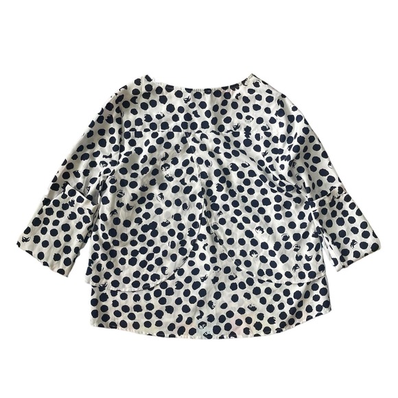 CeCe Women’s Polka Dot Flowy Blouse Size XS - Picture 2 of 5